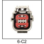 Automotive pigtail and connector - Automotive Pigtail 6 C002