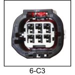 Automotive pigtail and connector - Automotive Pigtail 6 C003