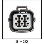Automotive pigtail and connector - Automotive Pigtail 6 HO002