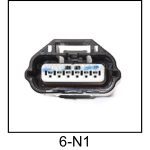 Automotive pigtail and connector - Automotive Pigtail 6 N001