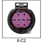 Automotive pigtail and connector - Automotive Pigtail 8 C002