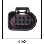 Automotive pigtail and connector - Automotive Pigtail 8 E002
