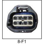 Automotive pigtail and connector - Automotive Pigtail 8 F001
