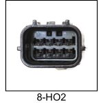 Automotive pigtail and connector - Automotive Pigtail 8 HO002