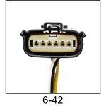 Automotive pigtail and connector - Automotive Pigtail 5 12